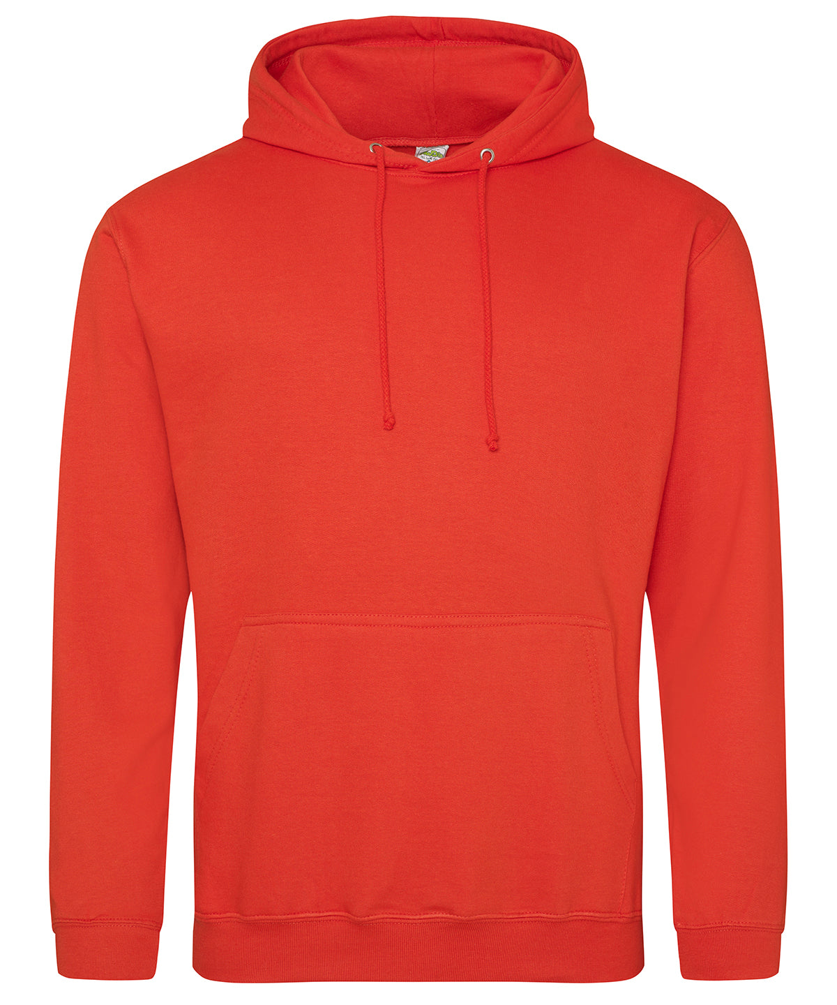 College hoodie | sunset orange