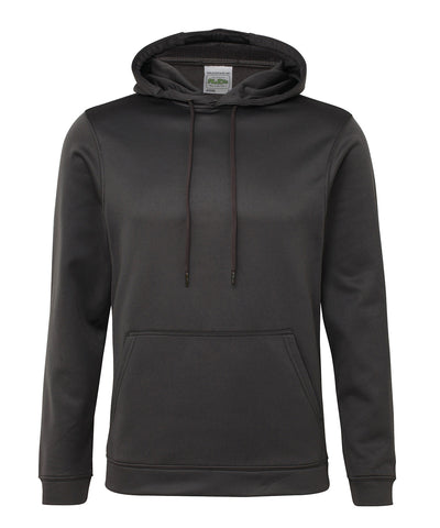 Sports polyester hoodie | steel grey