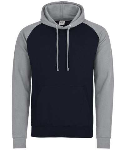 Baseball hoodie | oxford navy/heather grey