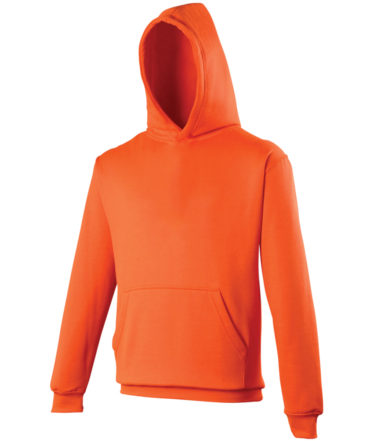 Plain orange hoodie on sale