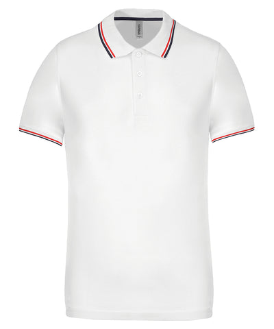 Short sleeve polo shirt | white