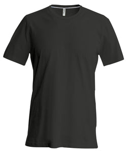 Short-sleeved crew neck T-shirt | black