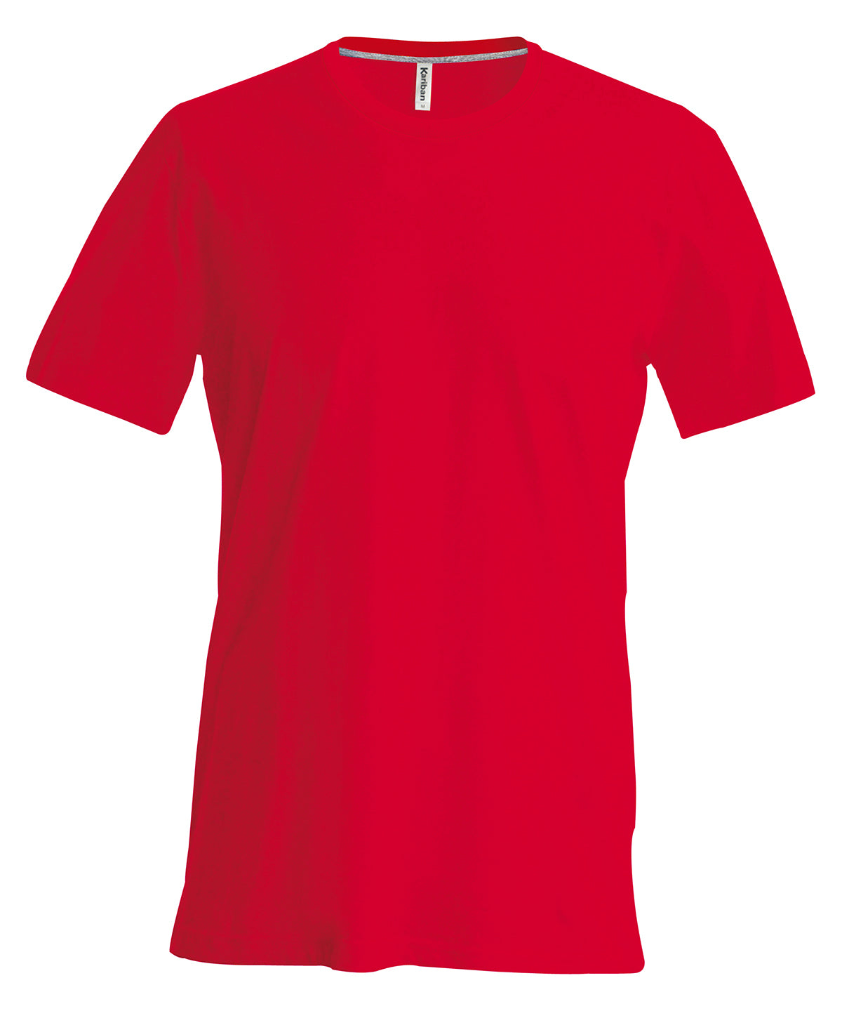 Short-sleeved crew neck T-shirt | red