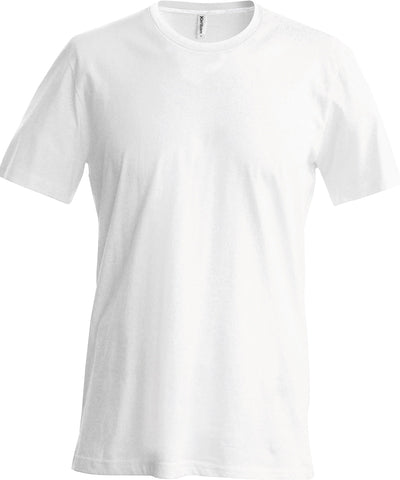 Short-sleeved crew neck T-shirt | white