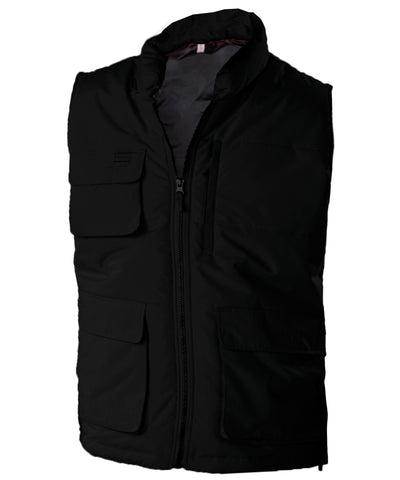 Quilted bodywarmer | black