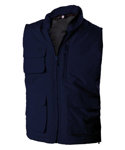 Quilted bodywarmer | navy
