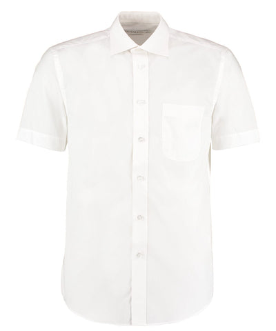 Business shirt short-sleeved (classic fit) | White