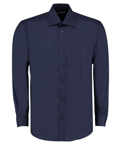 Business shirt long-sleeved (classic fit) | Dark Navy