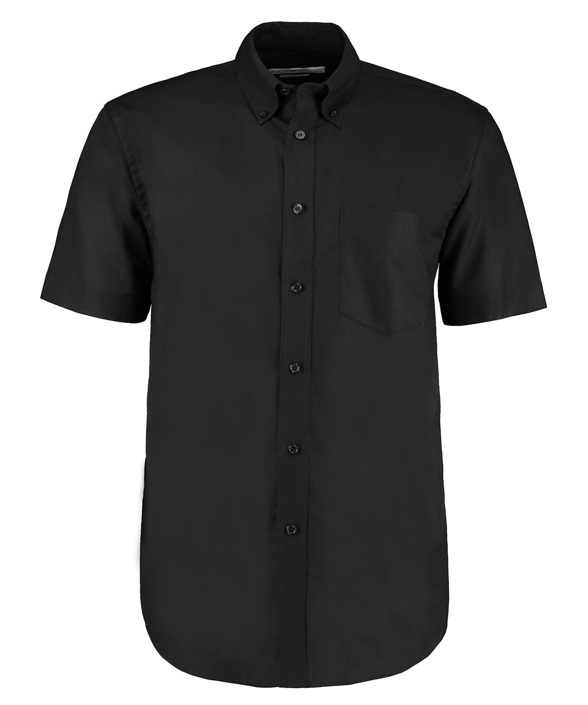 Workplace Oxford shirt short-sleeved (classic fit) | Black