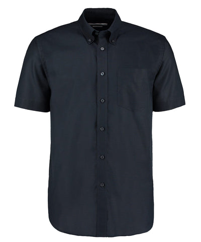 Workplace Oxford shirt short-sleeved (classic fit) | French Navy
