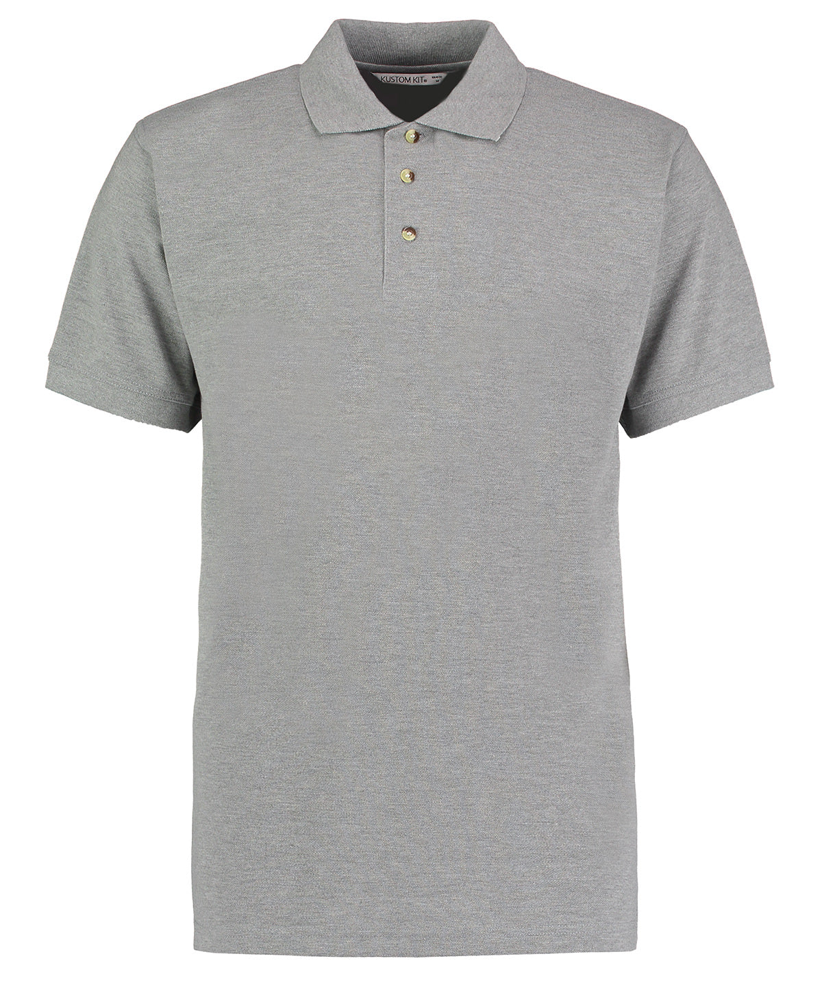Workwear polo with Superwash® 60C (classic fit) | heather grey