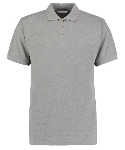 Workwear polo with Superwash® 60C (classic fit) | heather grey