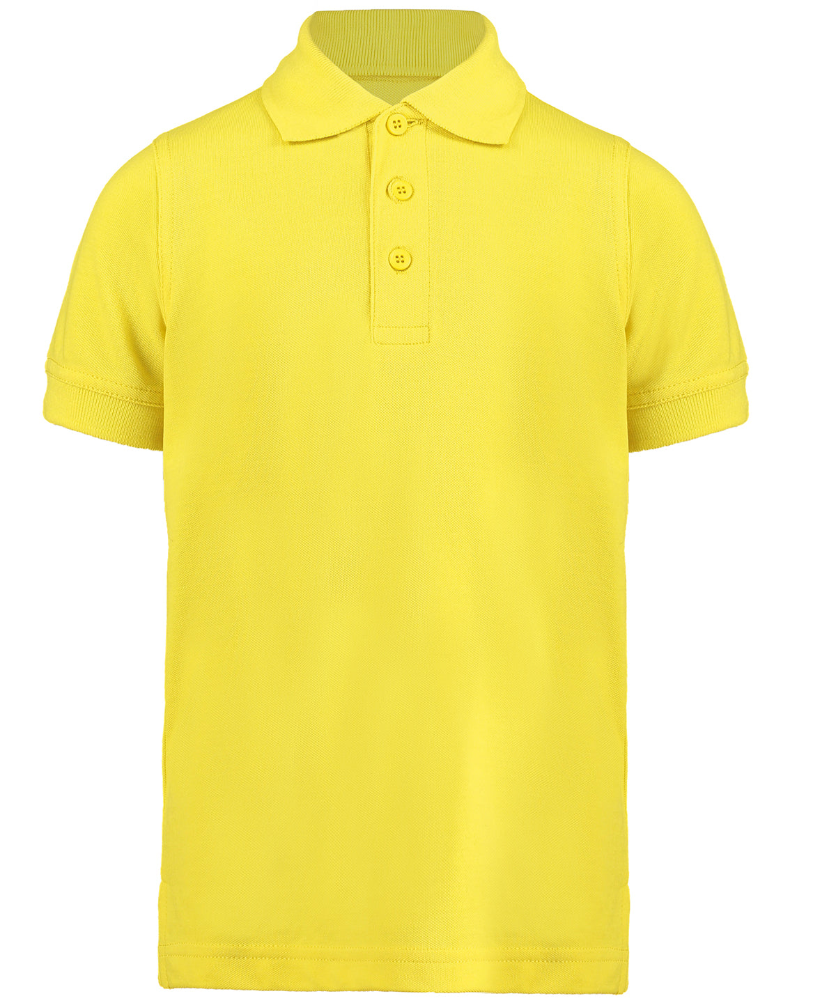 Klassic polo kids with Superwash® 60C (classic fit) | canary
