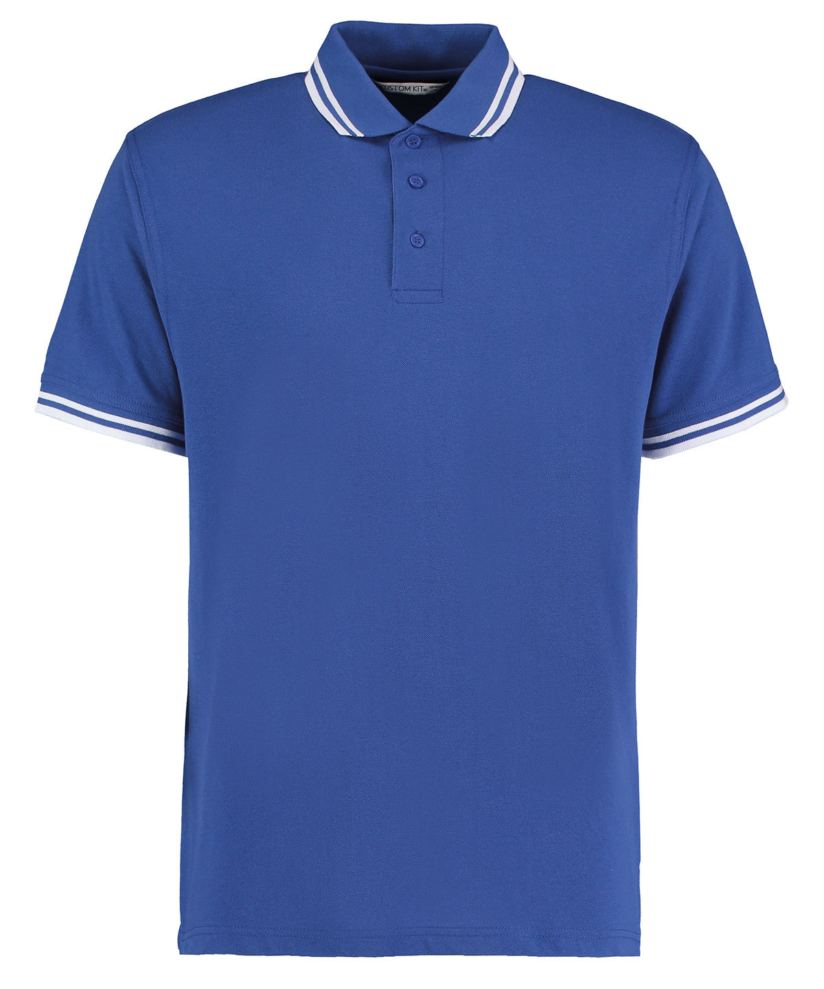 Tipped collar polo (classic fit) | Royal/White