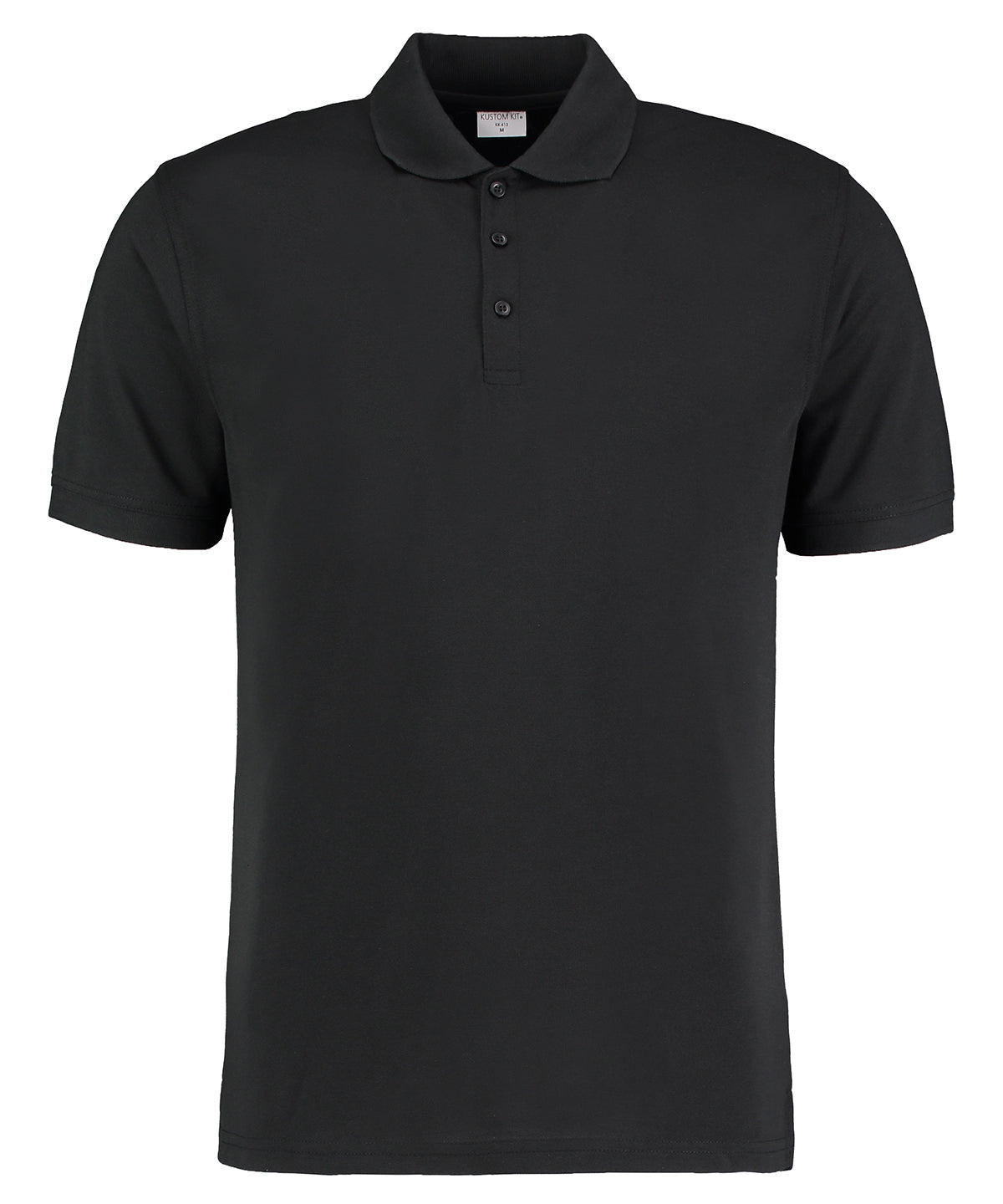 Klassic polo short sleeved Superwash® 60C (slim fit) | black