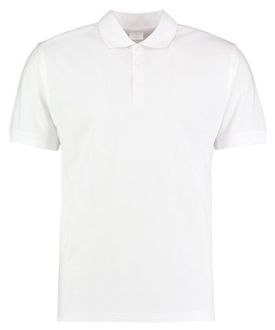 Klassic polo short sleeved Superwash® 60C (slim fit) | white