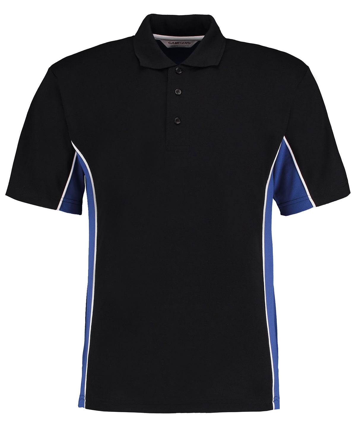 Track polo (classic fit) | black/royal/white