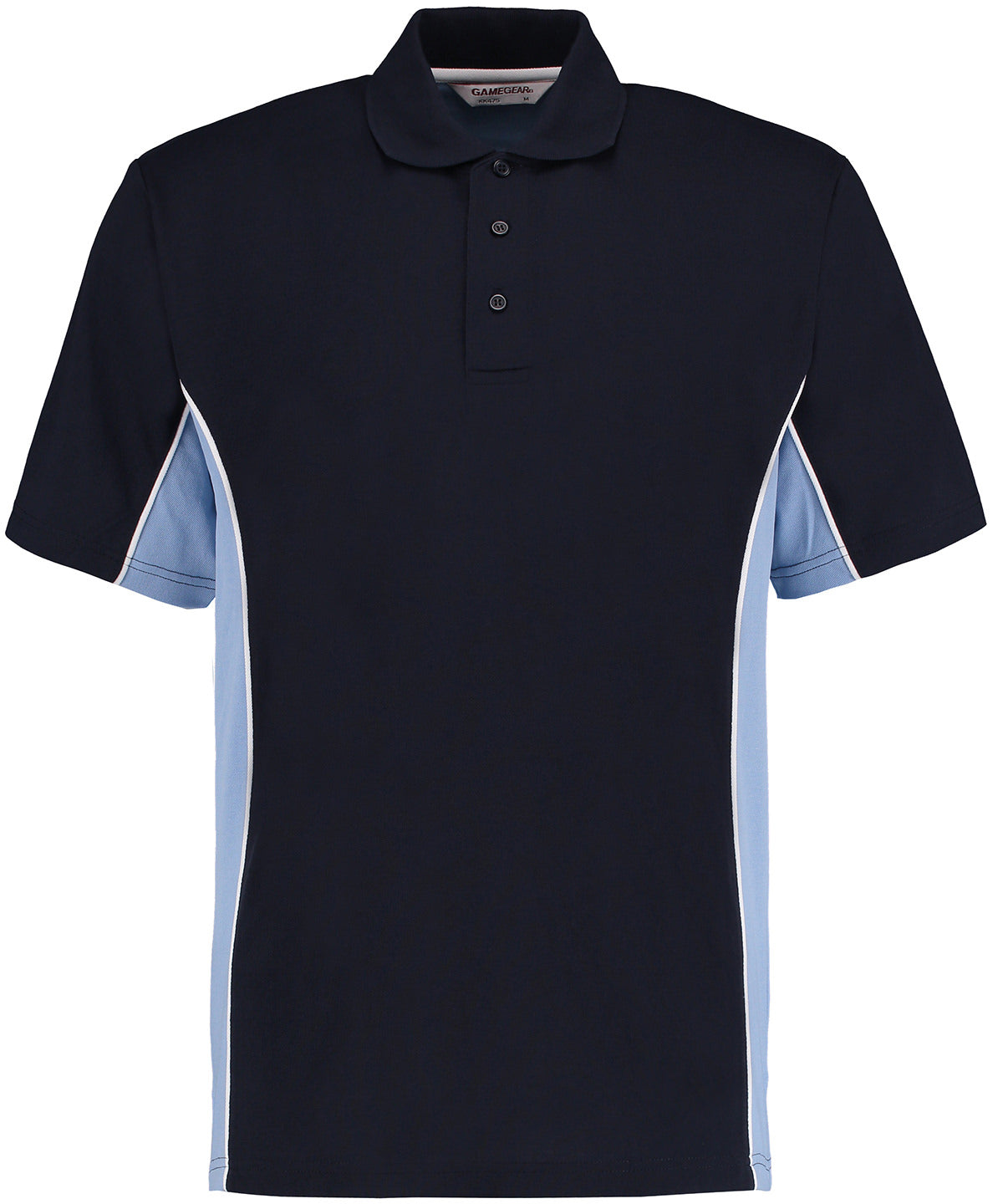 Track polo (classic fit) | navy/light blue/white