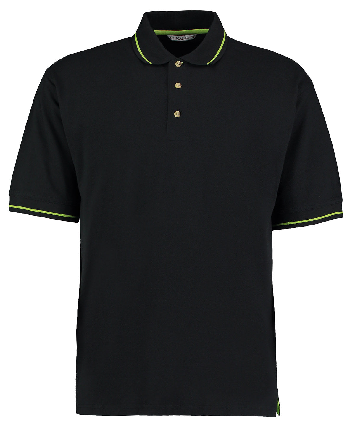 St Mellion polo (classic fit) | black/lime