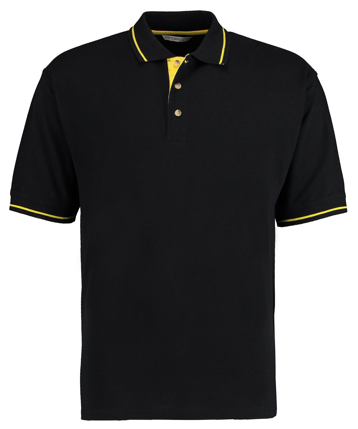 St Mellion polo (classic fit) | black/yellow