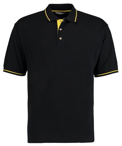 St Mellion polo (classic fit) | black/yellow