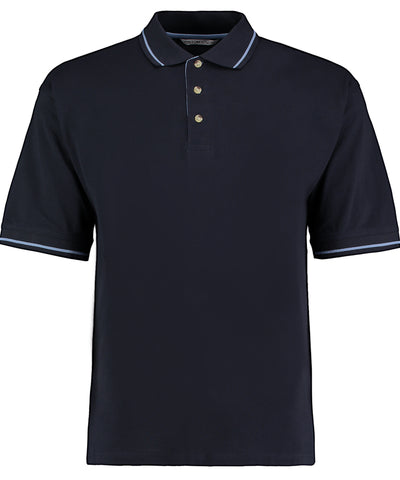 St Mellion polo (classic fit) | navy/light blue
