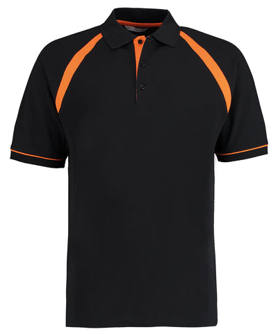 Oak hill polo (classic fit) | black/orange