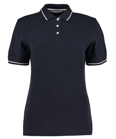 Womens St Mellion polo (classic fit) | navy/white