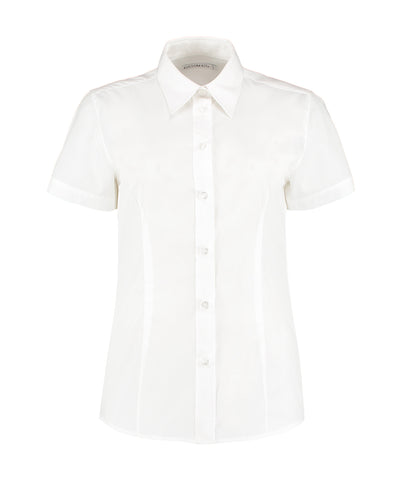 Womens workforce blouse short-sleeved (classic fit) | white