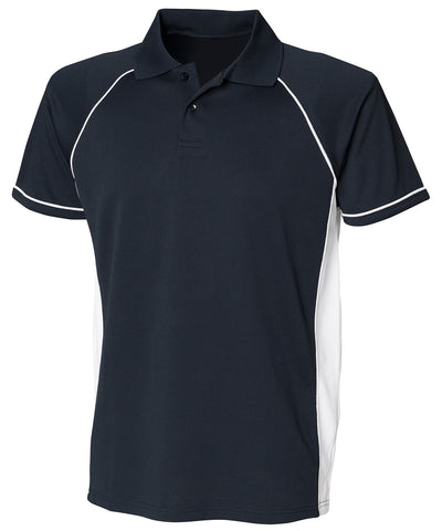 Panel performance polo | navy/white/white