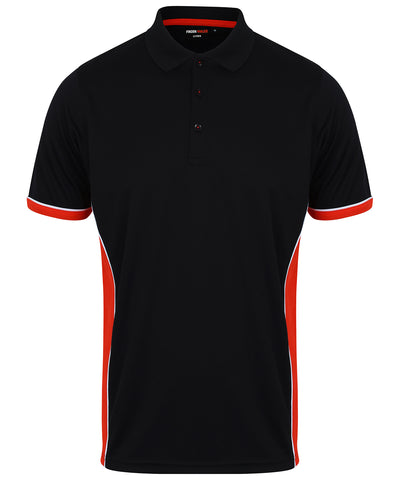 Panel polo | black/red/white