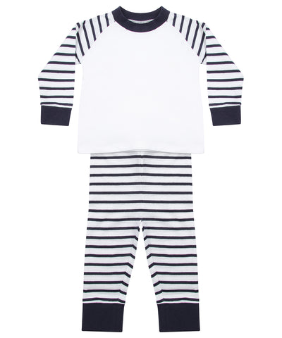 Striped pyjamas | navy stripe/white