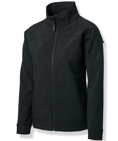 Womens Duxbury  fashionable performance softshell jacket | black