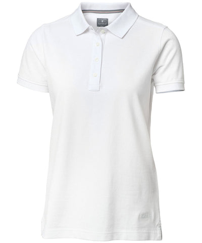 Womens Yale  the luxurious classic polo | white