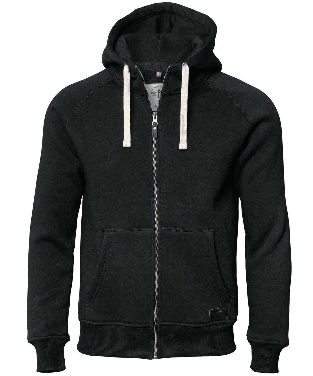 Williamsburg  fashionable hooded sweatshirt | black
