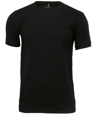 Danbury  the piqu tee | black