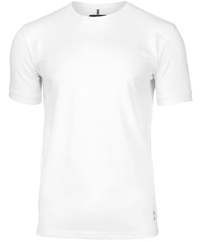 Danbury  the piqu tee | white