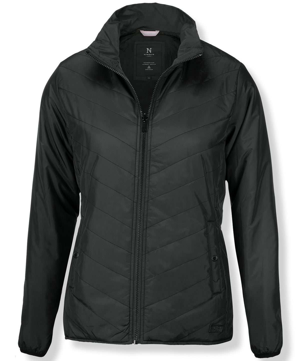 Womens Kendrick  fashionable quilted jacket | charcoal