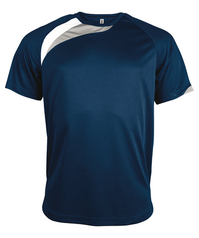 Adults short-sleeved jersey | navy/white/storm grey