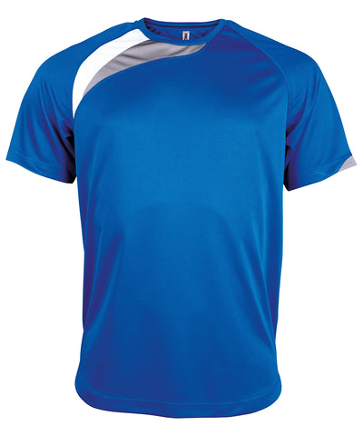 Adults short-sleeved jersey | royal blue/white/storm grey