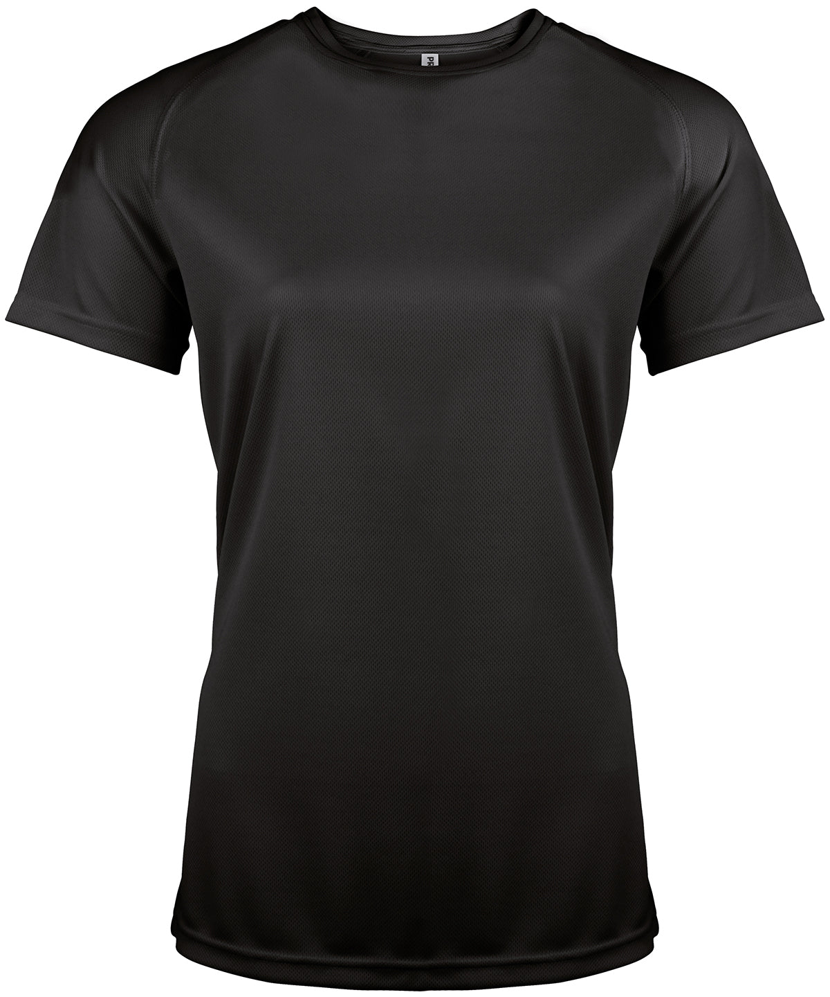 Ladies short-sleeved sports T-shirt | black