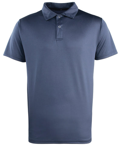 Coolchecker® studded polo | navy