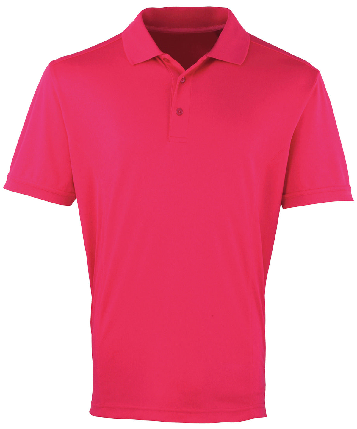 Coolchecker® piqu polo | hot pink
