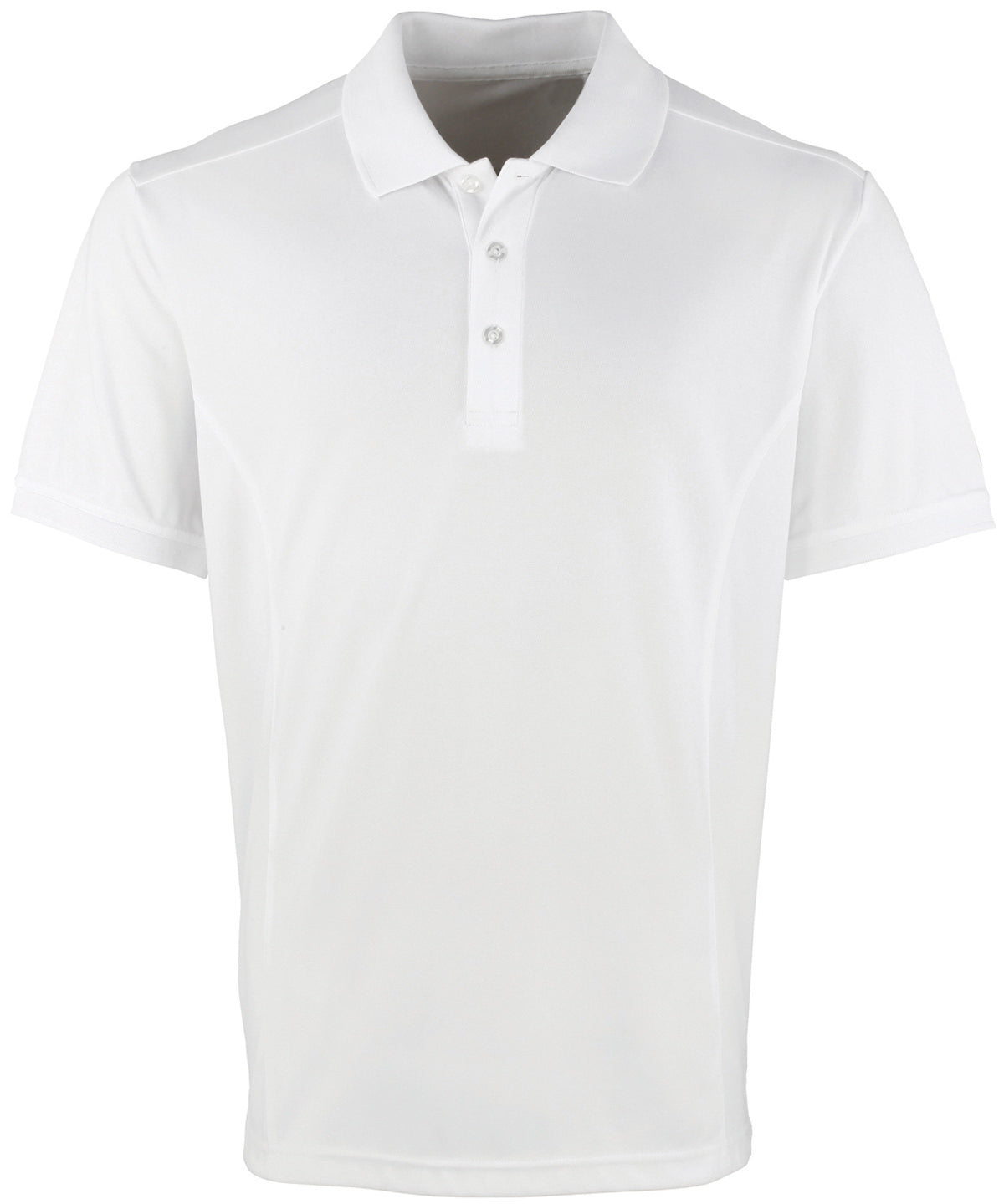 Coolchecker® piqu polo | white