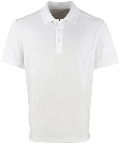 Coolchecker® piqu polo | white