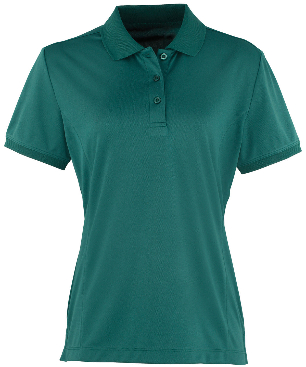Womens Coolchecker® piqu polo | bottle