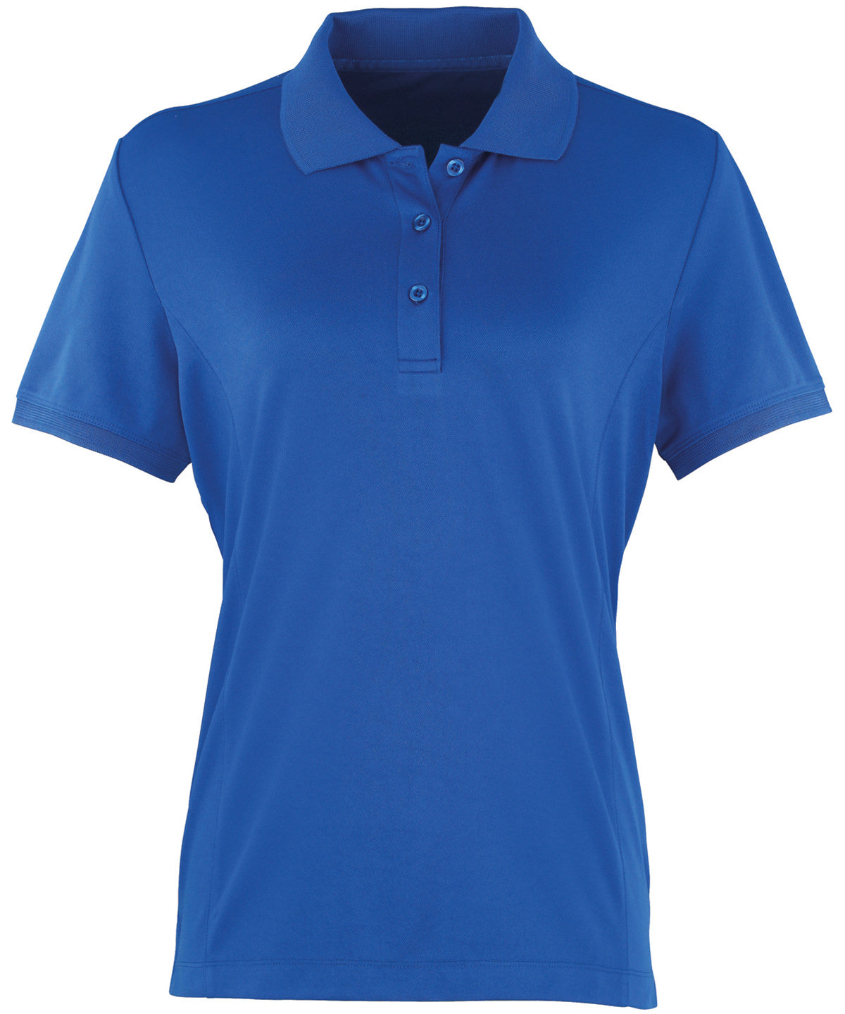 Womens Coolchecker® piqu polo | royal