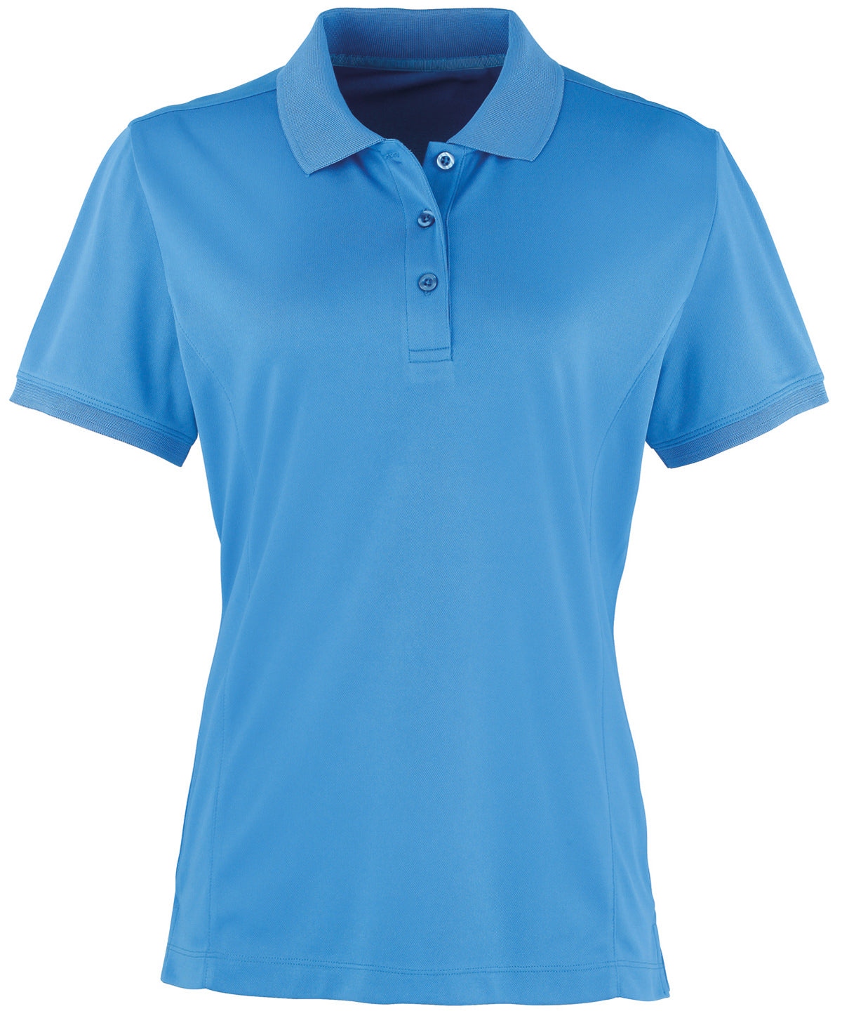 Womens Coolchecker® piqu polo | sapphire