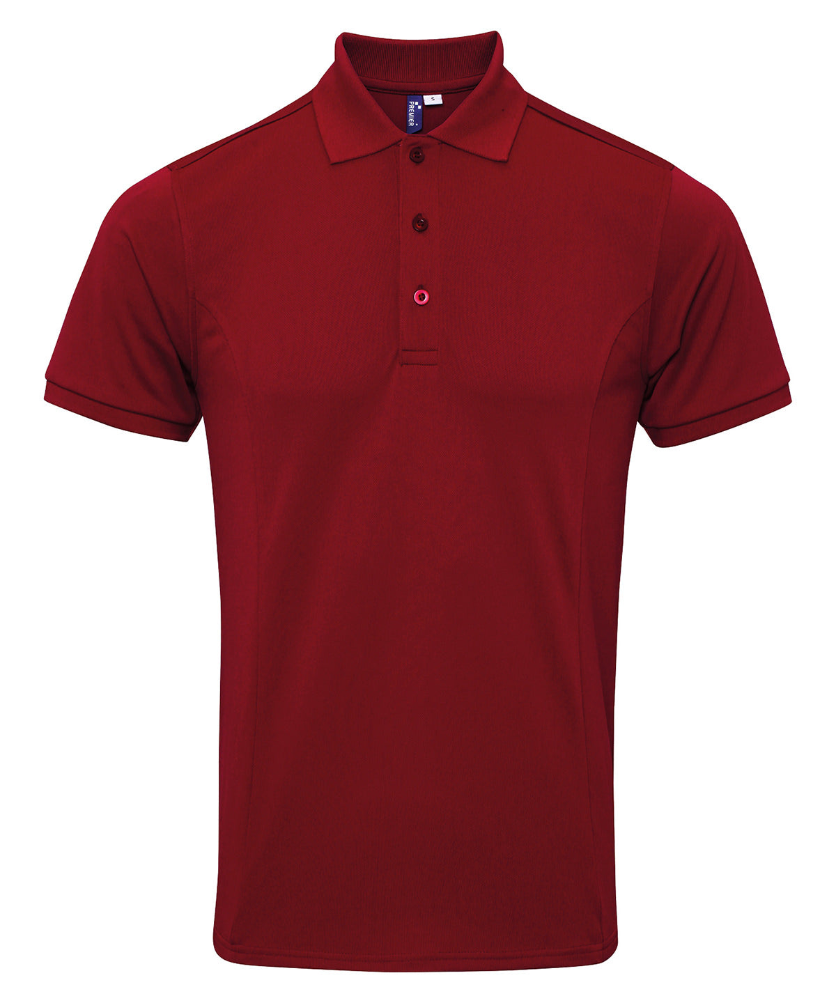 Coolchecker® plus piqu polo | burgundy
