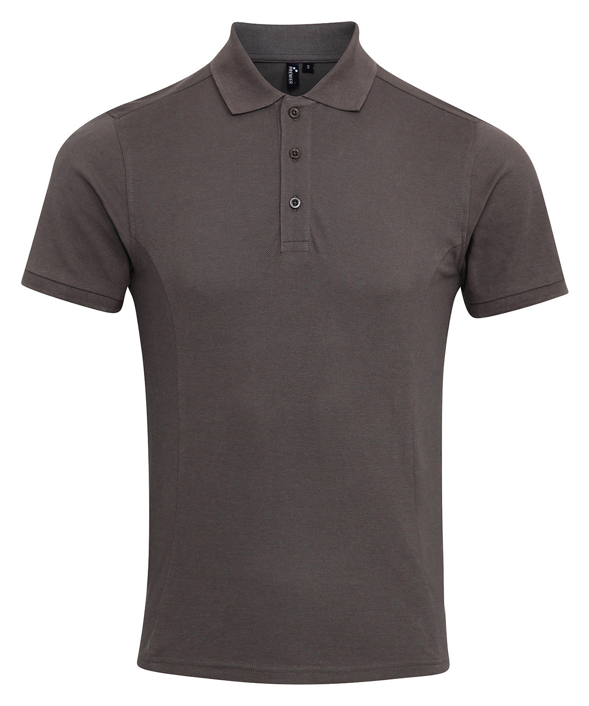 Coolchecker® plus piqu polo | dark grey